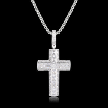 AAA CZ Cross Pendant ZUU KING